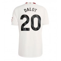 Manchester United Diogo Dalot #20 Tredjetrøje 2023-24 Kortærmet